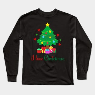 I love Christmas Long Sleeve T-Shirt